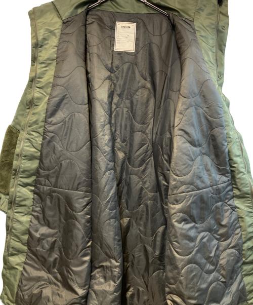 etsinta（エシンタ）etsinta (エシンタ) モンスター中綿オーバーコート カーキ サイズ:Mの古着・服飾アイテム