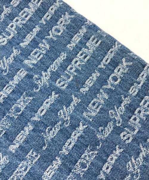 SUPREME（シュプリーム）SUPREME (シュプリーム) マルチタイプジャガードレギュラーデニムパンツ インディゴ サイズ:91cm (W36)の古着・服飾アイテム