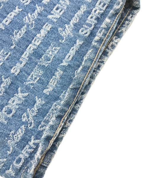 SUPREME（シュプリーム）SUPREME (シュプリーム) マルチタイプジャガードレギュラーデニムパンツ インディゴ サイズ:91cm (W36)の古着・服飾アイテム