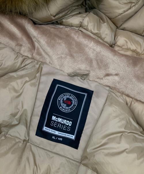 THE NORTH FACE（ザ ノース フェイス）THE NORTH FACE (ザ ノース フェイス) MCMURDO LIGHT PARKA ベージュ サイズ:XLの古着・服飾アイテム