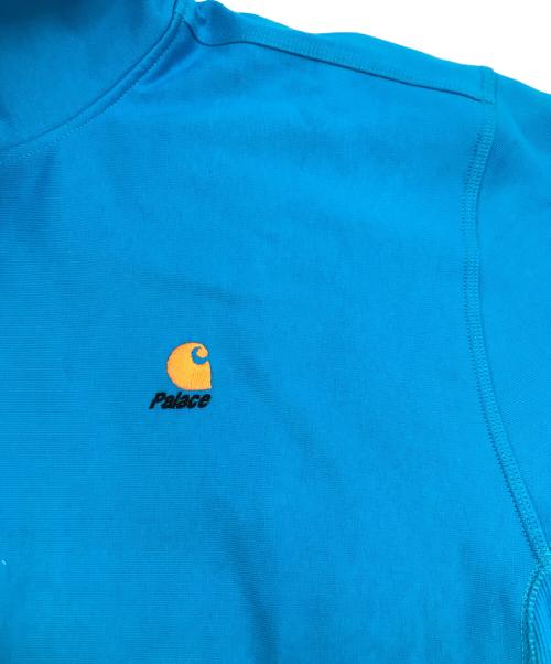PALACE（パレス）PALACE (パレス) Carhartt WIP (カーハート ワークインプログレス) プルオーバーパーカー ブルー サイズ:XXL 未使用品の古着・服飾アイテム