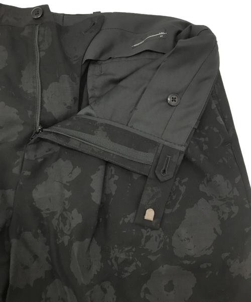 LAD MUSICIAN（ラッドミュージシャン）LAD MUSICIAN (ラッドミュージシャン) ワイドクロップドスラックス ブラック サイズ:42の古着・服飾アイテム