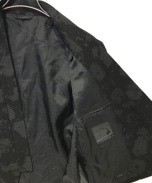 LAD MUSICIAN（ラッドミュージシャン）LAD MUSICIAN (ラッドミュージシャン) ローズミックスキモノショートジャケット ブラック サイズ:42の古着・服飾アイテム