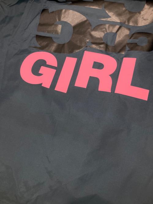 COMME des GARCONS GIRL（コムデギャルソンガール）COMME des GARCONS GIRL (コムデギャルソンガール) コーチジャケット ネイビー サイズ:Lの古着・服飾アイテム