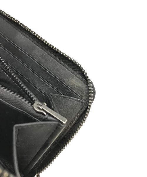 COACH（コーチ）COACH (コーチ) アコーディオン ウォレット グレー×ブラック サイズ:下記参照の古着・服飾アイテム