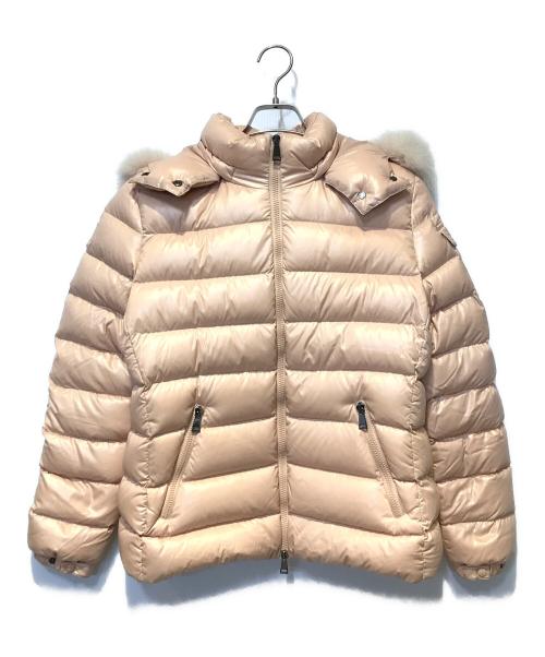 MONCLER（モンクレール）MONCLER (モンクレール) BADYFUR ダウンジャケット ピンク サイズ:4の古着・服飾アイテム