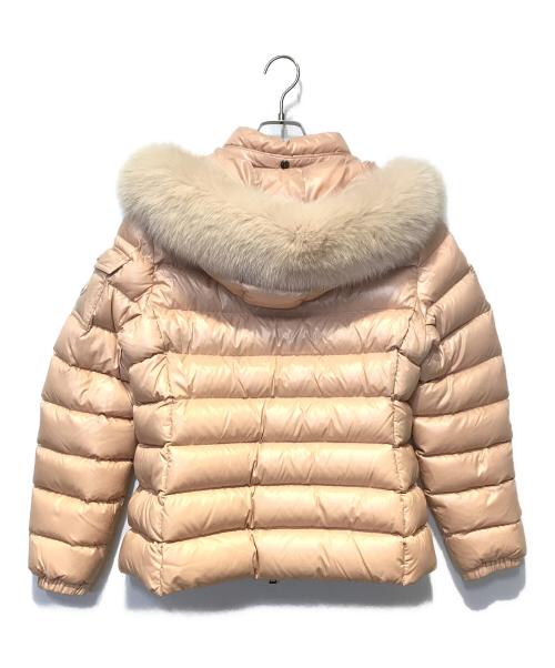 MONCLER（モンクレール）MONCLER (モンクレール) BADYFUR ダウンジャケット ピンク サイズ:4の古着・服飾アイテム