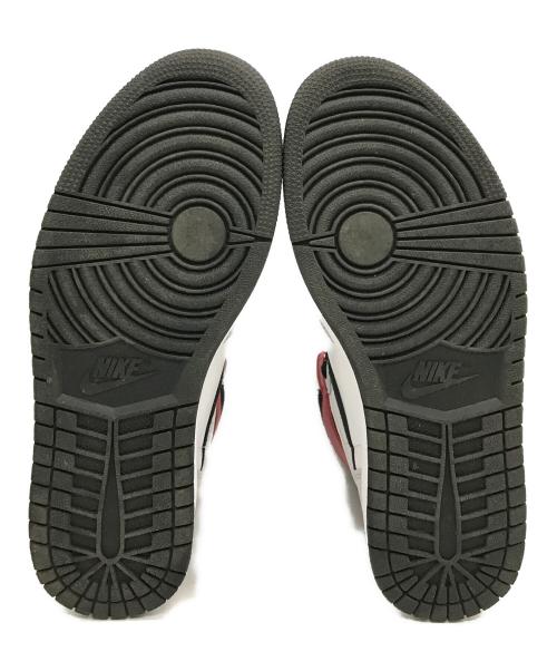 NIKE（ナイキ）NIKE (ナイキ) AIR JORDAN 1 RETRO HIGH OG グレー×レッド サイズ:US10の古着・服飾アイテム