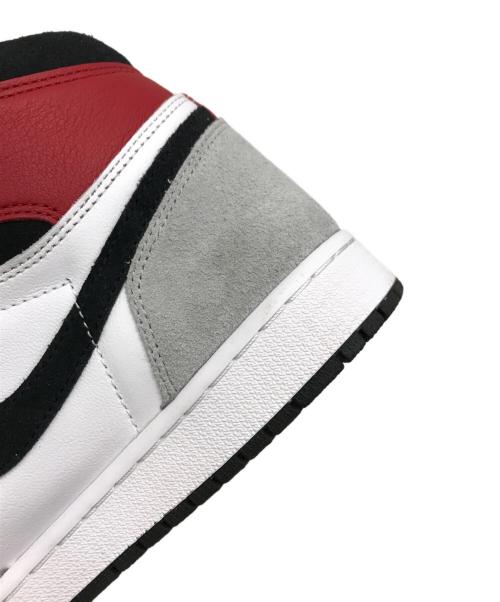 NIKE（ナイキ）NIKE (ナイキ) AIR JORDAN 1 RETRO HIGH OG グレー×レッド サイズ:US10の古着・服飾アイテム