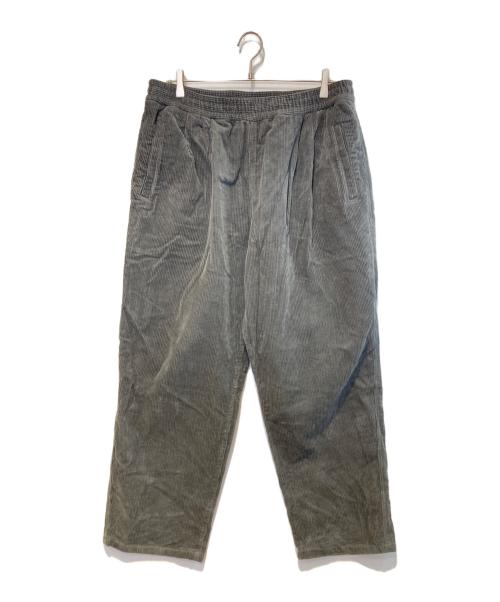 FTC（エフティーシー）FTC (エフティーシー) バギーコーデュロイイージーパンツ グレー サイズ:XLの古着・服飾アイテム