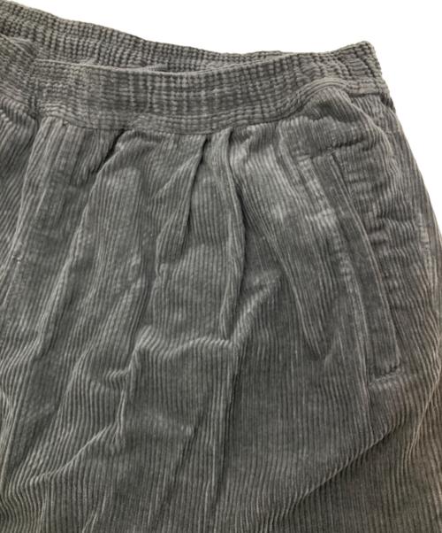 FTC（エフティーシー）FTC (エフティーシー) バギーコーデュロイイージーパンツ グレー サイズ:XLの古着・服飾アイテム