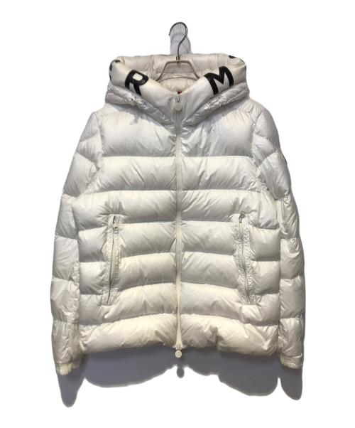 MONCLER（モンクレール）MONCLER (モンクレール) SALZMAN ダウンジャケット ホワイト サイズ:3の古着・服飾アイテム