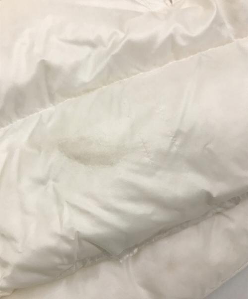 MONCLER（モンクレール）MONCLER (モンクレール) SALZMAN ダウンジャケット ホワイト サイズ:3の古着・服飾アイテム