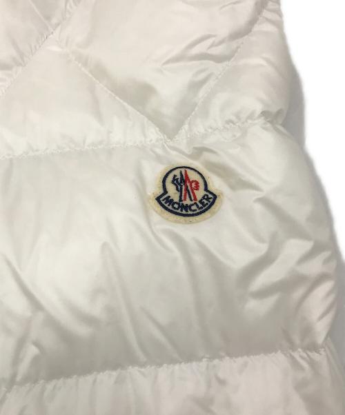MONCLER（モンクレール）MONCLER (モンクレール) SALZMAN ダウンジャケット ホワイト サイズ:3の古着・服飾アイテム