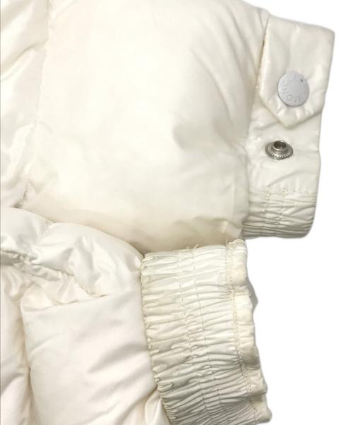 MONCLER（モンクレール）MONCLER (モンクレール) SALZMAN ダウンジャケット ホワイト サイズ:3の古着・服飾アイテム