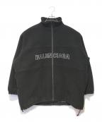 BALENCIAGAバレンシアガ）の古着「FLEECETRACK SUIT JACKET」｜ブラック