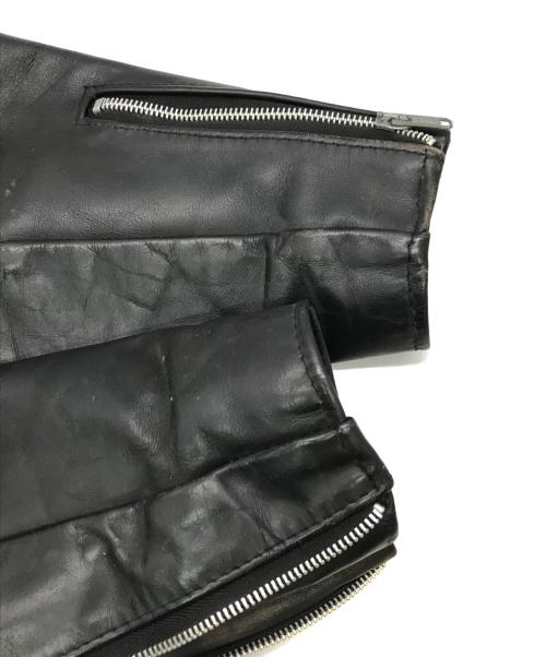 PERFECTO by Schott（パーフェクト バイ ショット）PERFECTO by Schott (パーフェクト バイ ショット) ［古着］ダブルライダースジャケット ブラック サイズ:38の古着・服飾アイテム