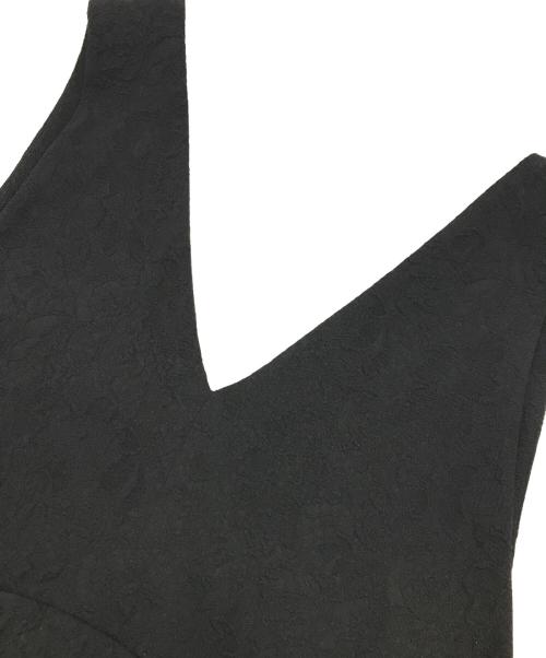 BEARDSLEY（ビアズリー）BEARDSLEY (ビアズリー) ジャガードジャンパースカート ブラック サイズ:1の古着・服飾アイテム