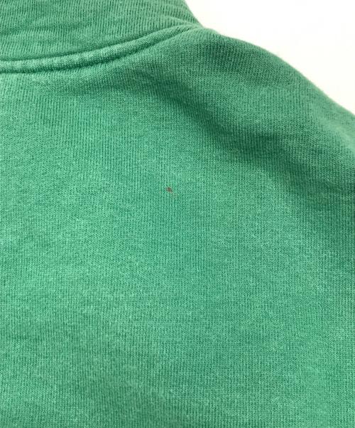 SUPREME（シュプリーム）SUPREME (シュプリーム) カラーブロックハーフジップスウェットシャツ グリーン×ピンク サイズ:Ｌの古着・服飾アイテム