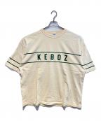 KEBOZケボズ）の古着「ロゴTシャツ」｜アイボリー