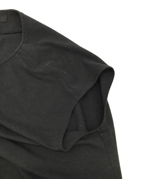 UNTITLED（アンタイトル）UNTITLED (アンタイトル) リネンライクジャージワンピース ブラック サイズ:4の古着・服飾アイテム