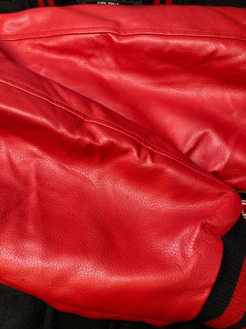 TOPGUN（トップガン）TOPGUN (トップガン) スタジャン ブラック サイズ:XLの古着・服飾アイテム