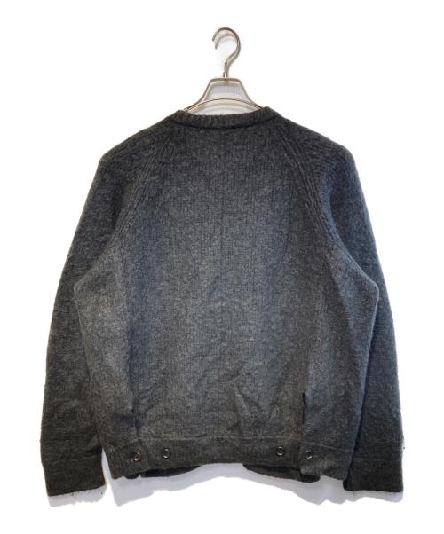 stein（シュタイン）stein (シュタイン) SUPER KID MOHAIR CARDIGAN グレー サイズ:Mの古着・服飾アイテム