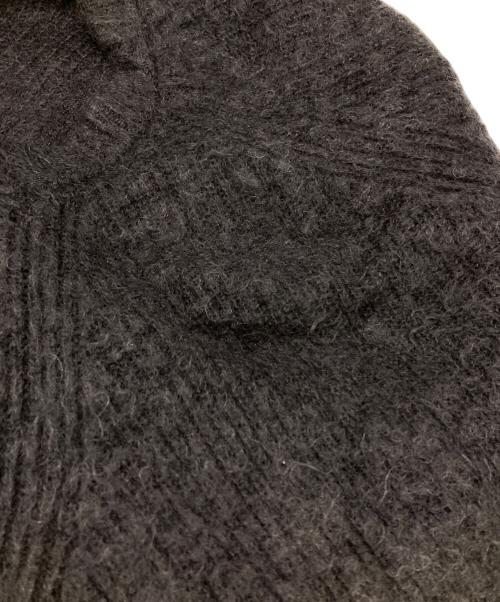 stein（シュタイン）stein (シュタイン) SUPER KID MOHAIR CARDIGAN グレー サイズ:Mの古着・服飾アイテム