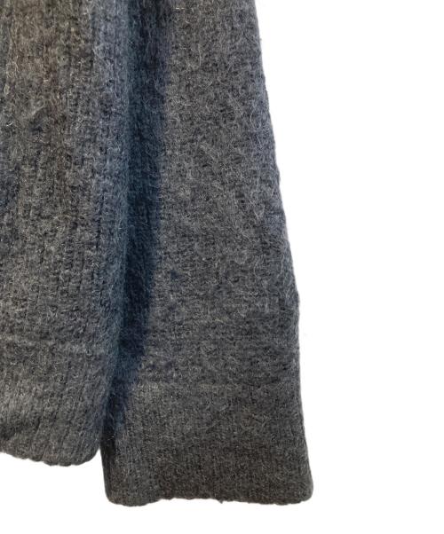 stein（シュタイン）stein (シュタイン) SUPER KID MOHAIR CARDIGAN グレー サイズ:Mの古着・服飾アイテム