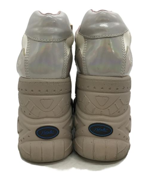 Yosuke（ヨースケ）Yosuke (ヨースケ) 厚底スニーカー ピンク サイズ:23.5cmの古着・服飾アイテム