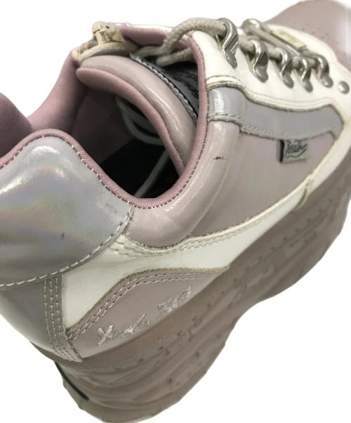 Yosuke（ヨースケ）Yosuke (ヨースケ) 厚底スニーカー ピンク サイズ:23.5cmの古着・服飾アイテム
