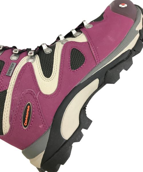 CARAVAN（キャラバン）CARAVAN (キャラバン) トレッキングブーツ ピンク×ホワイト サイズ:24cmの古着・服飾アイテム