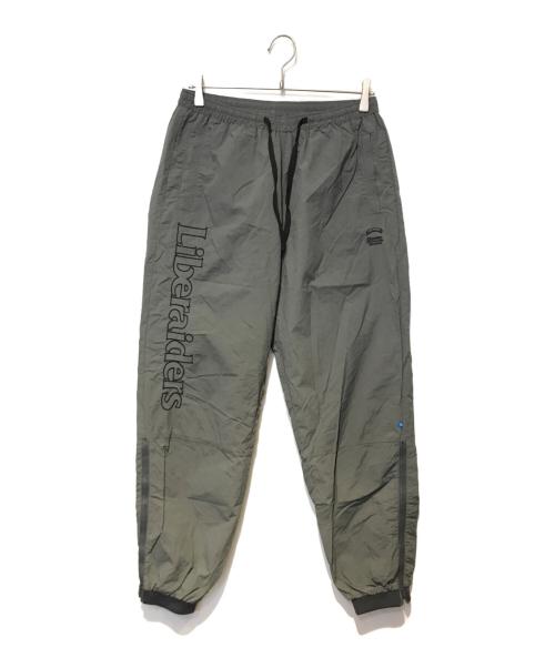 Liberaiders（リベレイダース）Liberaiders (リベレイダース) ナイロンチームパンツ グレー サイズ:Ｍの古着・服飾アイテム