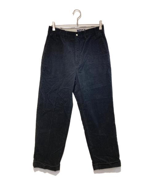 WESTOVERALLS（ウエストオーバーオールズ）WESTOVERALLS (ウエストオーバーオールズ) コーデュロイパンツ ブラック サイズ:81cm (W32)の古着・服飾アイテム