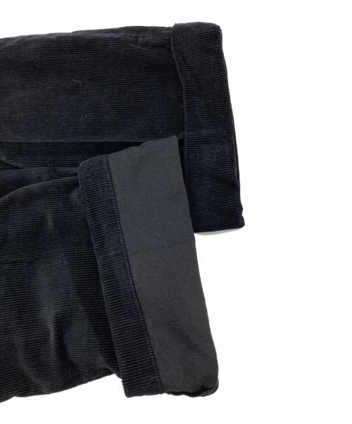 WESTOVERALLS（ウエストオーバーオールズ）WESTOVERALLS (ウエストオーバーオールズ) コーデュロイパンツ ブラック サイズ:81cm (W32)の古着・服飾アイテム