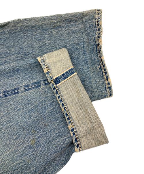 FAT TYO（エフエーティー）FAT TYO (エフエーティー) ワイドデニムパンツ インディゴ サイズ:SKINNYの古着・服飾アイテム