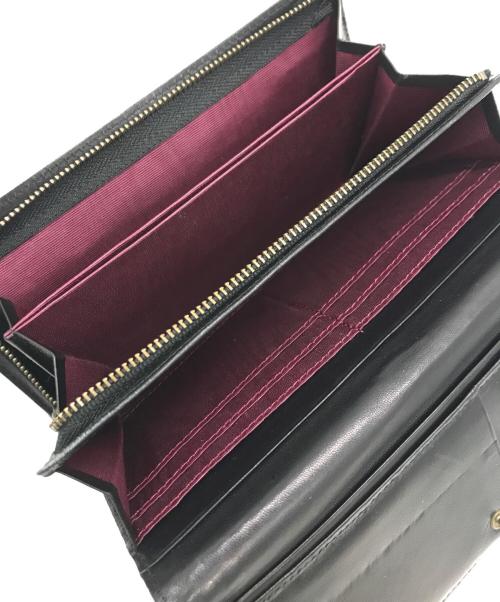 Jean Paul GAULTIER（ジャンポールゴルチェ）Jean Paul GAULTIER (ジャンポールゴルチェ) ドラゴンプレートパイソンロングウォレット ブラック サイズ:下記参照の古着・服飾アイテム