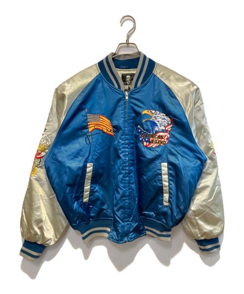 JAMES DEAN（ジェームス・ディーン）JAMES DEAN (ジェームス・ディーン) ［古着］スカジャン ブルー サイズ:Mの古着・服飾アイテム