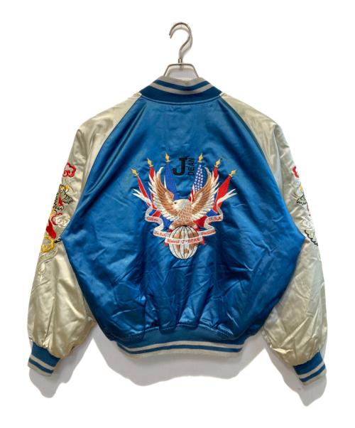 JAMES DEAN（ジェームス・ディーン）JAMES DEAN (ジェームス・ディーン) ［古着］スカジャン ブルー サイズ:Mの古着・服飾アイテム