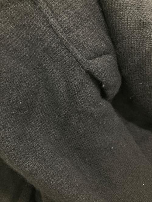 UNDERCOVER（アンダーカバー）UNDERCOVER (アンダーカバー) ニットロングジャケット ブラック サイズ:2の古着・服飾アイテム