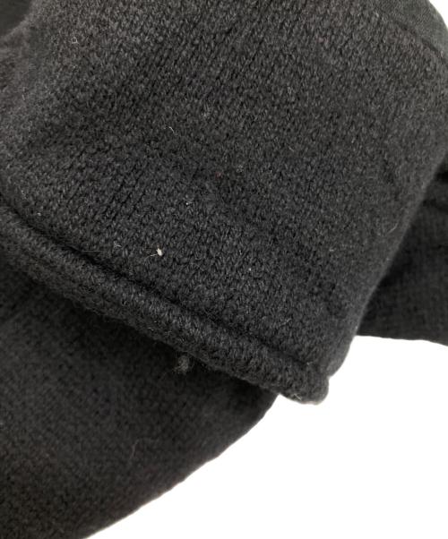 UNDERCOVER（アンダーカバー）UNDERCOVER (アンダーカバー) ニットロングジャケット ブラック サイズ:2の古着・服飾アイテム