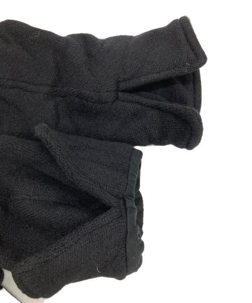 UNDERCOVER（アンダーカバー）UNDERCOVER (アンダーカバー) ニットロングジャケット ブラック サイズ:2の古着・服飾アイテム