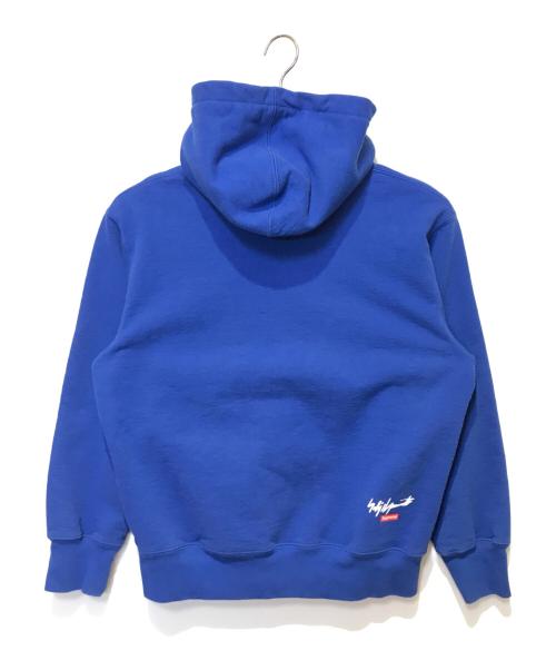 SUPREME（シュプリーム）SUPREME (シュプリーム) YOHJI YAMAMOTO (ヨウジヤマモト) 鉄拳フーデッドスウェットシャツ ブルー サイズ:Ｓの古着・服飾アイテム