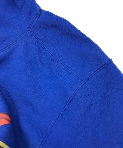 SUPREME（シュプリーム）SUPREME (シュプリーム) YOHJI YAMAMOTO (ヨウジヤマモト) 鉄拳フーデッドスウェットシャツ ブルー サイズ:Ｓの古着・服飾アイテム