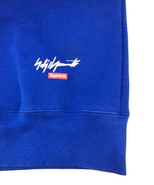 SUPREME（シュプリーム）SUPREME (シュプリーム) YOHJI YAMAMOTO (ヨウジヤマモト) 鉄拳フーデッドスウェットシャツ ブルー サイズ:Ｓの古着・服飾アイテム
