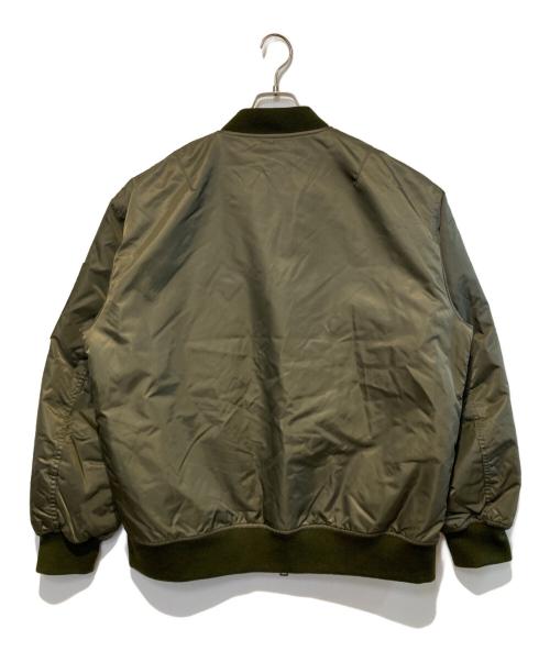 BEAMS（ビームス）BEAMS (ビームス) MA-1ジャケット オリーブ サイズ:XLの古着・服飾アイテム