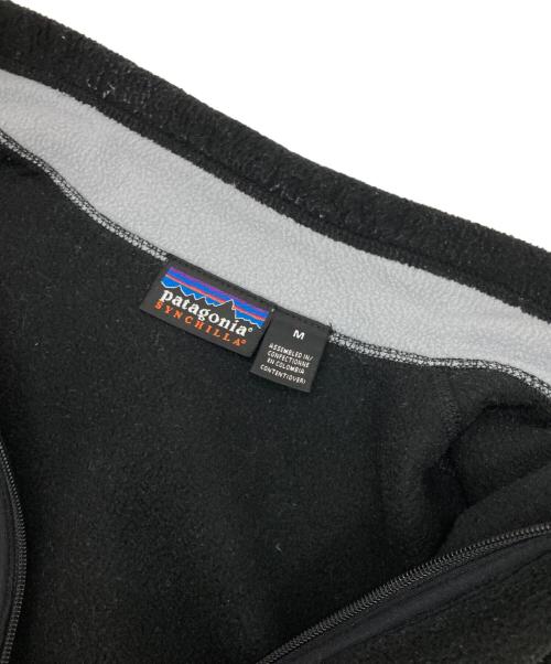Patagonia（パタゴニア）Patagonia (パタゴニア) ［古着］シンチラフリースベスト ブラック サイズ:Mの古着・服飾アイテム