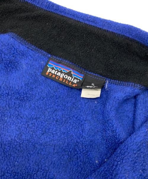 Patagonia（パタゴニア）Patagonia (パタゴニア) ［古着］シンチラフリースベスト パープル サイズ:XLの古着・服飾アイテム