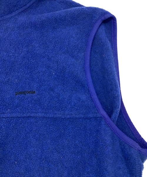 Patagonia（パタゴニア）Patagonia (パタゴニア) ［古着］シンチラフリースベスト パープル サイズ:XLの古着・服飾アイテム