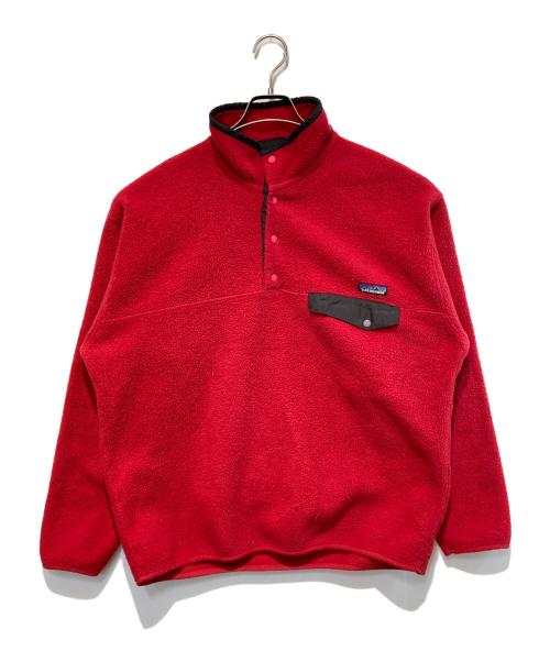 Patagonia（パタゴニア）Patagonia (パタゴニア) シンチラ・スナップT・プルオーバー レッド サイズ:Lの古着・服飾アイテム